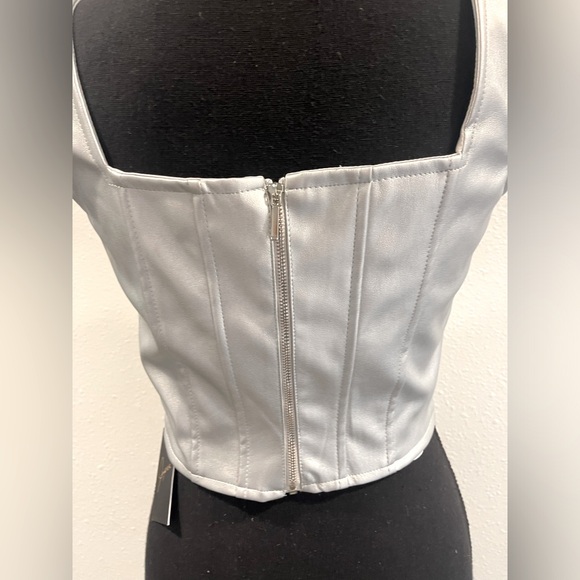 Silver Corset Size Large - Picture 3 of 11